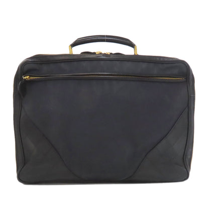 CHANEL シャネル マトラッセ ゴールド金具 2WAY ビジネスバッグ キャンバス メンズ 中古
