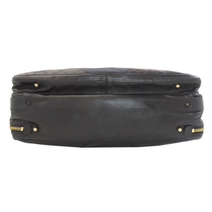 CHANEL シャネル マトラッセ ゴールド金具 2WAY ビジネスバッグ キャンバス メンズ 中古