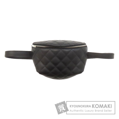 CHANEL シャネル マトラッセ シルバー金具 ヒップバッグ・ウエストバッグ ラムスキン レディース 中古