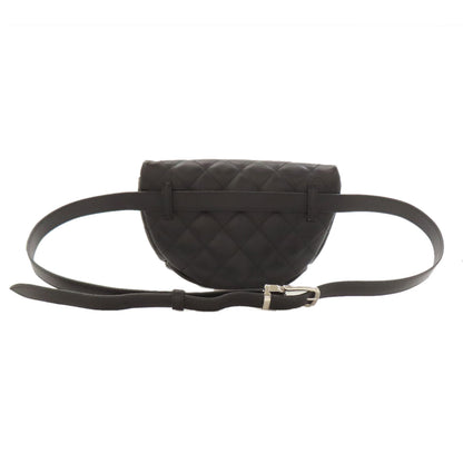 CHANEL シャネル マトラッセ シルバー金具 ヒップバッグ・ウエストバッグ ラムスキン レディース 中古