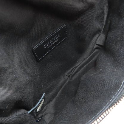 CHANEL シャネル マトラッセ シルバー金具 ヒップバッグ・ウエストバッグ ラムスキン レディース 中古