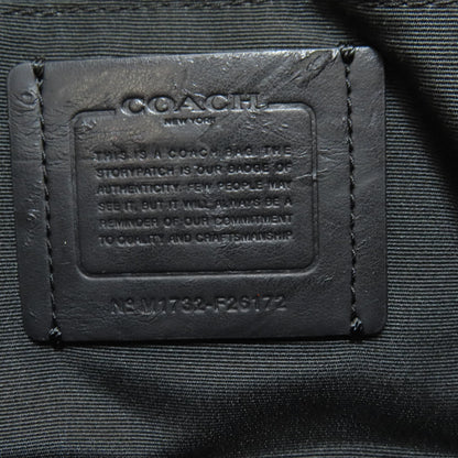 COACH コーチ F26172 リバーシブル フラップ シグネチャー ロングショルダー ショルダーバッグ PVC レディース 中古