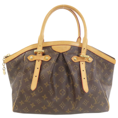 LOUIS VUITTON ルイヴィトン M40144 ティヴォリGM トートバッグ モノグラムキャンバス レディース 中古