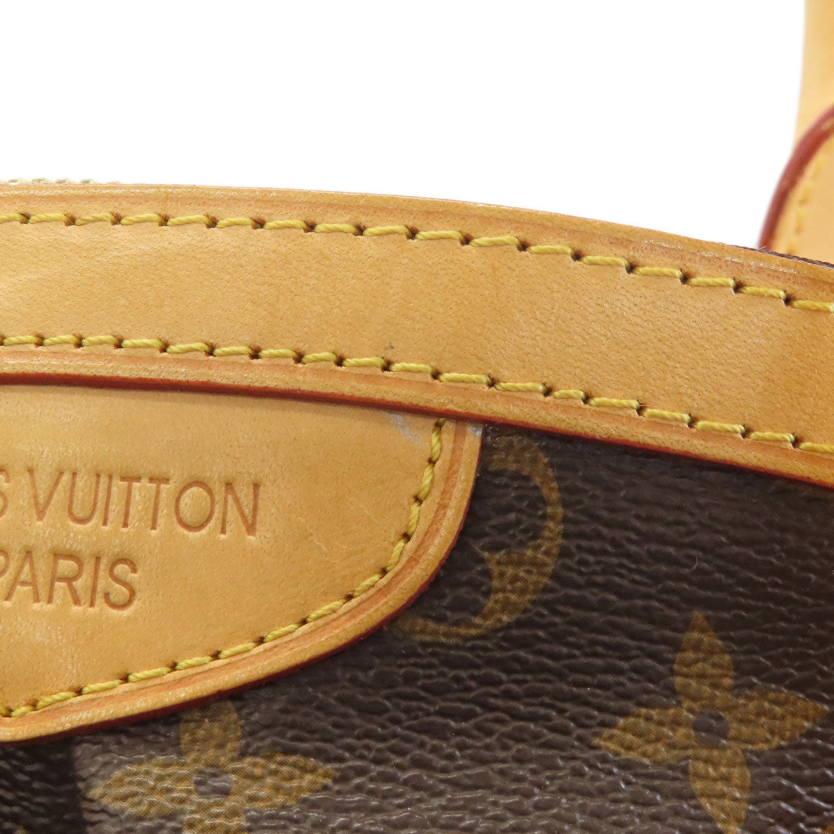 LOUIS VUITTON ルイヴィトン M40144 ティヴォリGM トートバッグ モノグラムキャンバス レディース 中古