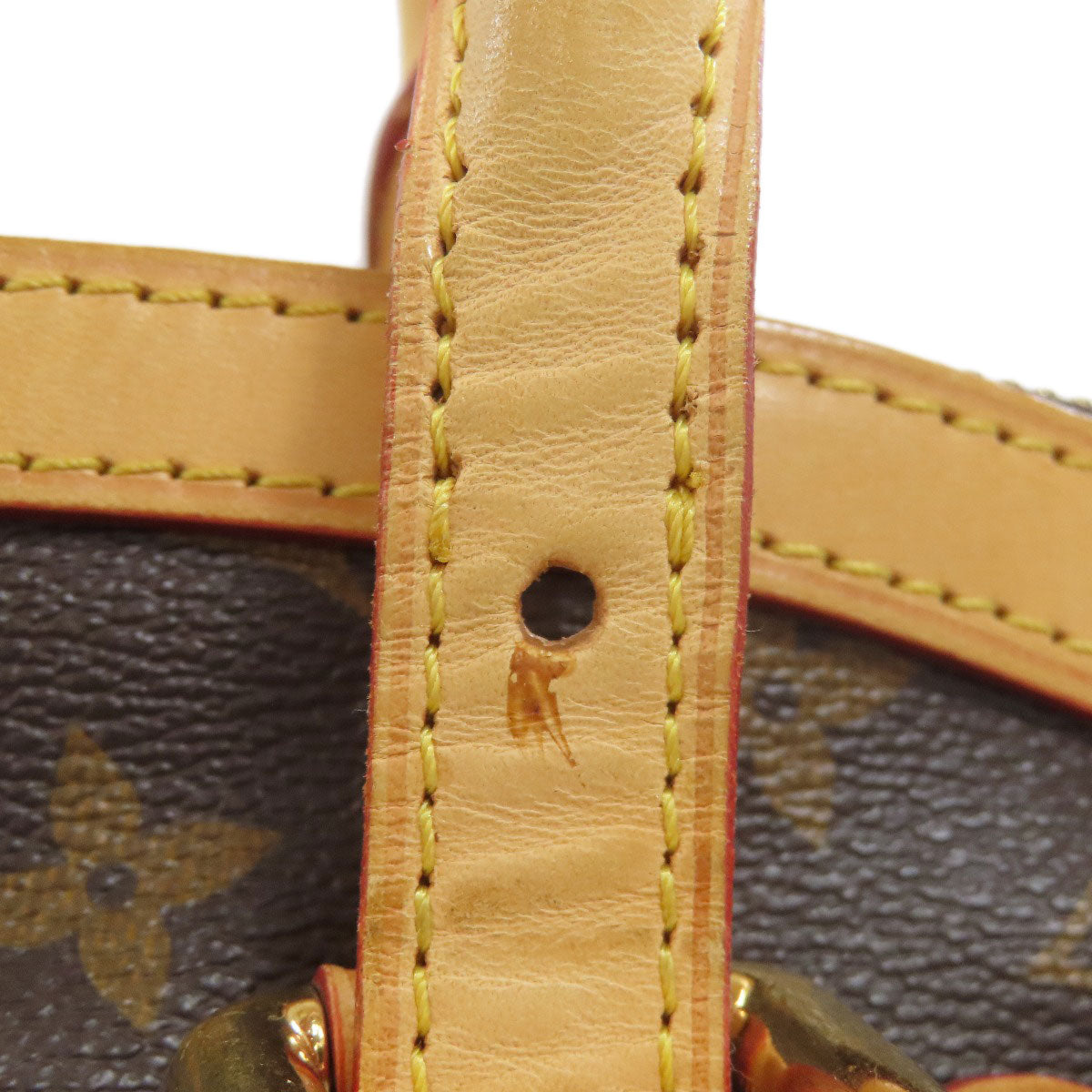 LOUIS VUITTON ルイヴィトン M40144 ティヴォリGM トートバッグ モノグラムキャンバス レディース 中古