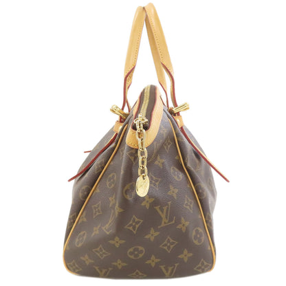 LOUIS VUITTON ルイヴィトン M40144 ティヴォリGM トートバッグ モノグラムキャンバス レディース 中古