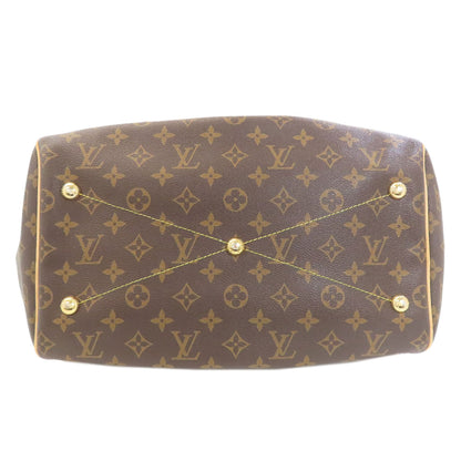 LOUIS VUITTON ルイヴィトン M40144 ティヴォリGM トートバッグ モノグラムキャンバス レディース 中古