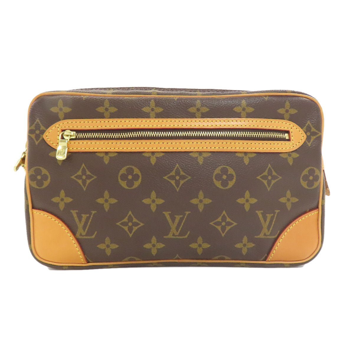 LOUIS VUITTON ルイヴィトン M51825 マルリードラゴンヌ セカンドバッグ モノグラムキャンバス レディース 中古