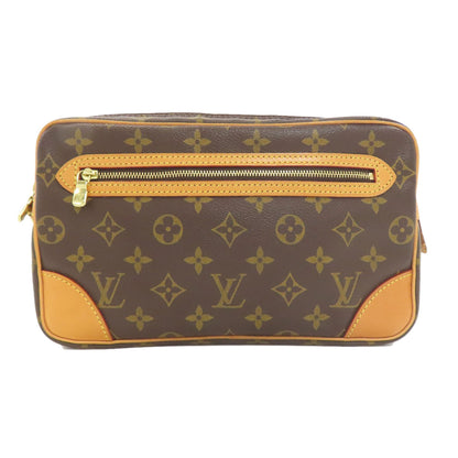 LOUIS VUITTON ルイヴィトン M51825 マルリードラゴンヌ セカンドバッグ モノグラムキャンバス レディース 中古