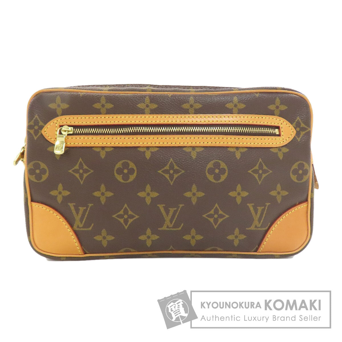 LOUIS VUITTON ルイヴィトン M51825 マルリードラゴンヌ セカンドバッグ モノグラムキャンバス レディース 中古
