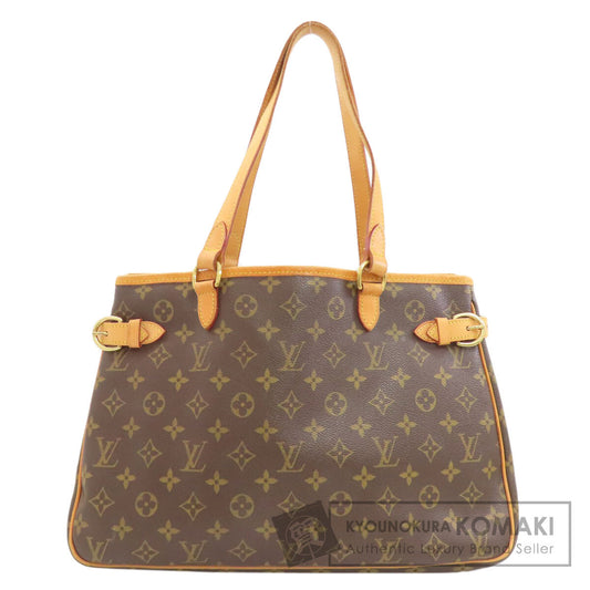 LOUIS VUITTON ルイヴィトン M51154 バティニョールオリゾンタル トートバッグ モノグラムキャンバス レディース 中古