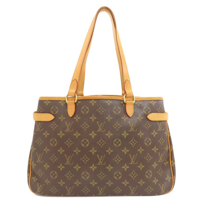 LOUIS VUITTON ルイヴィトン M51154 バティニョールオリゾンタル トートバッグ モノグラムキャンバス レディース 中古