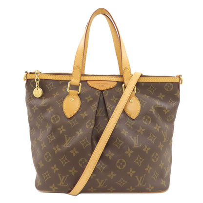 LOUIS VUITTON ルイヴィトン M40145 パレルモPM ハンドバッグ モノグラムキャンバス レディース 中古