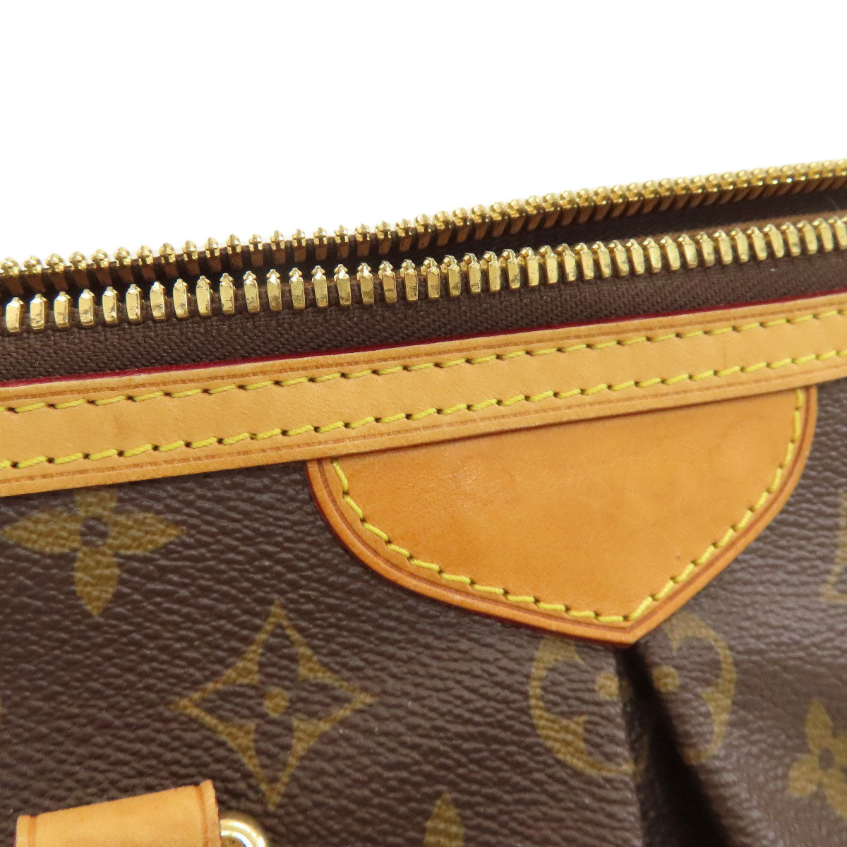 LOUIS VUITTON ルイヴィトン M40145 パレルモPM ハンドバッグ モノグラムキャンバス レディース 中古