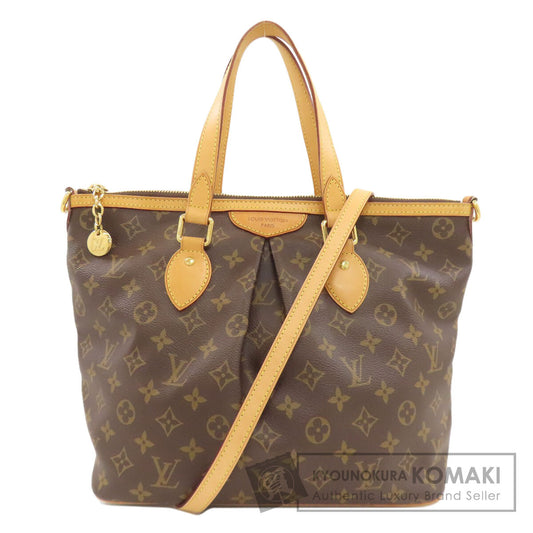 LOUIS VUITTON ルイヴィトン M40145 パレルモPM ハンドバッグ モノグラムキャンバス レディース 中古