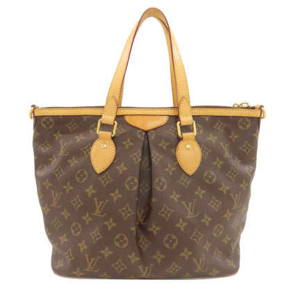 LOUIS VUITTON ルイヴィトン M40145 パレルモPM ハンドバッグ モノグラムキャンバス レディース 中古