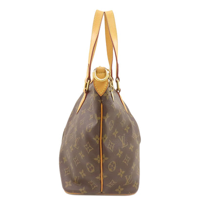 LOUIS VUITTON ルイヴィトン M40145 パレルモPM ハンドバッグ モノグラムキャンバス レディース 中古