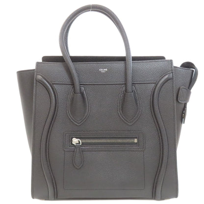 CELINE セリーヌ ラゲージマイクロ ハンドバッグ カーフ レディース 中古