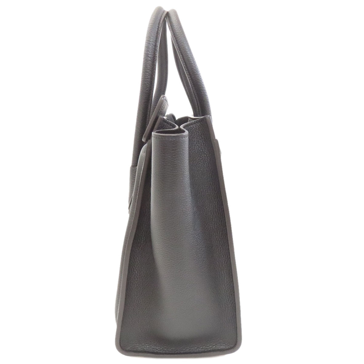 CELINE セリーヌ ラゲージマイクロ ハンドバッグ カーフ レディース 中古