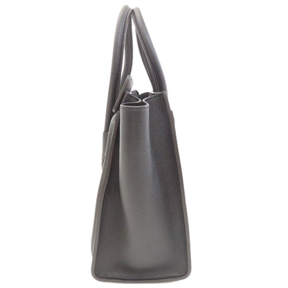 CELINE セリーヌ ラゲージマイクロ ハンドバッグ カーフ レディース 中古