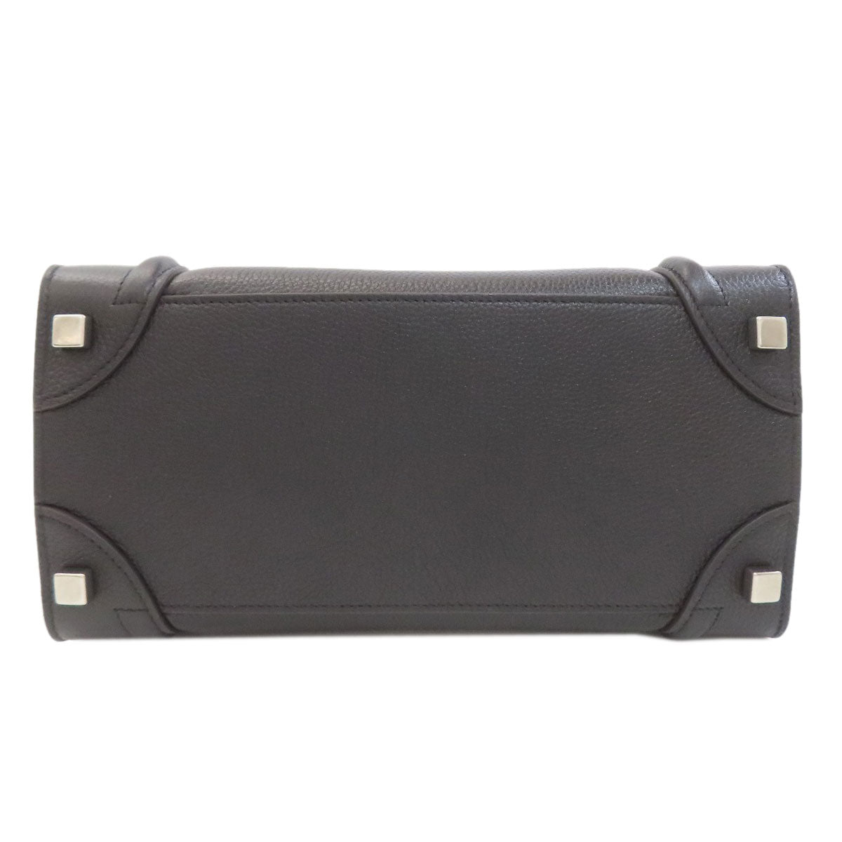 CELINE セリーヌ ラゲージマイクロ ハンドバッグ カーフ レディース 中古