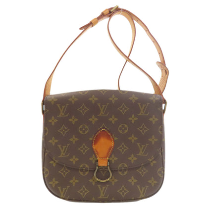 LOUIS VUITTON ルイヴィトン M51242 サン・クルー ショルダーバッグ モノグラムキャンバス レディース 中古