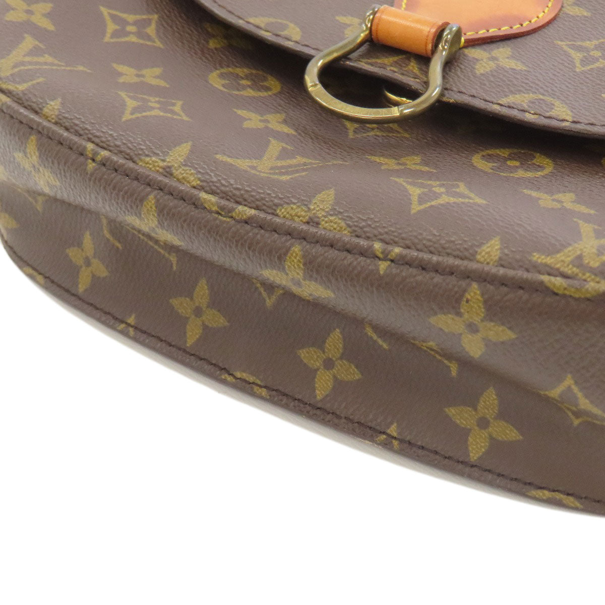 LOUIS VUITTON ルイヴィトン M51242 サン・クルー ショルダーバッグ モノグラムキャンバス レディース 中古