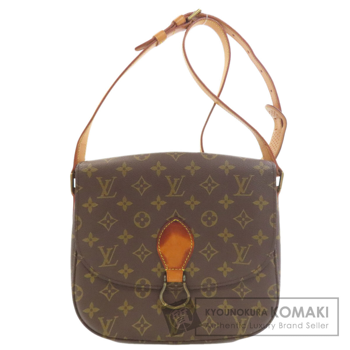 LOUIS VUITTON ルイヴィトン M51242 サン・クルー ショルダーバッグ モノグラムキャンバス レディース 中古