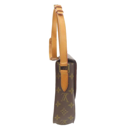 LOUIS VUITTON ルイヴィトン M51242 サン・クルー ショルダーバッグ モノグラムキャンバス レディース 中古