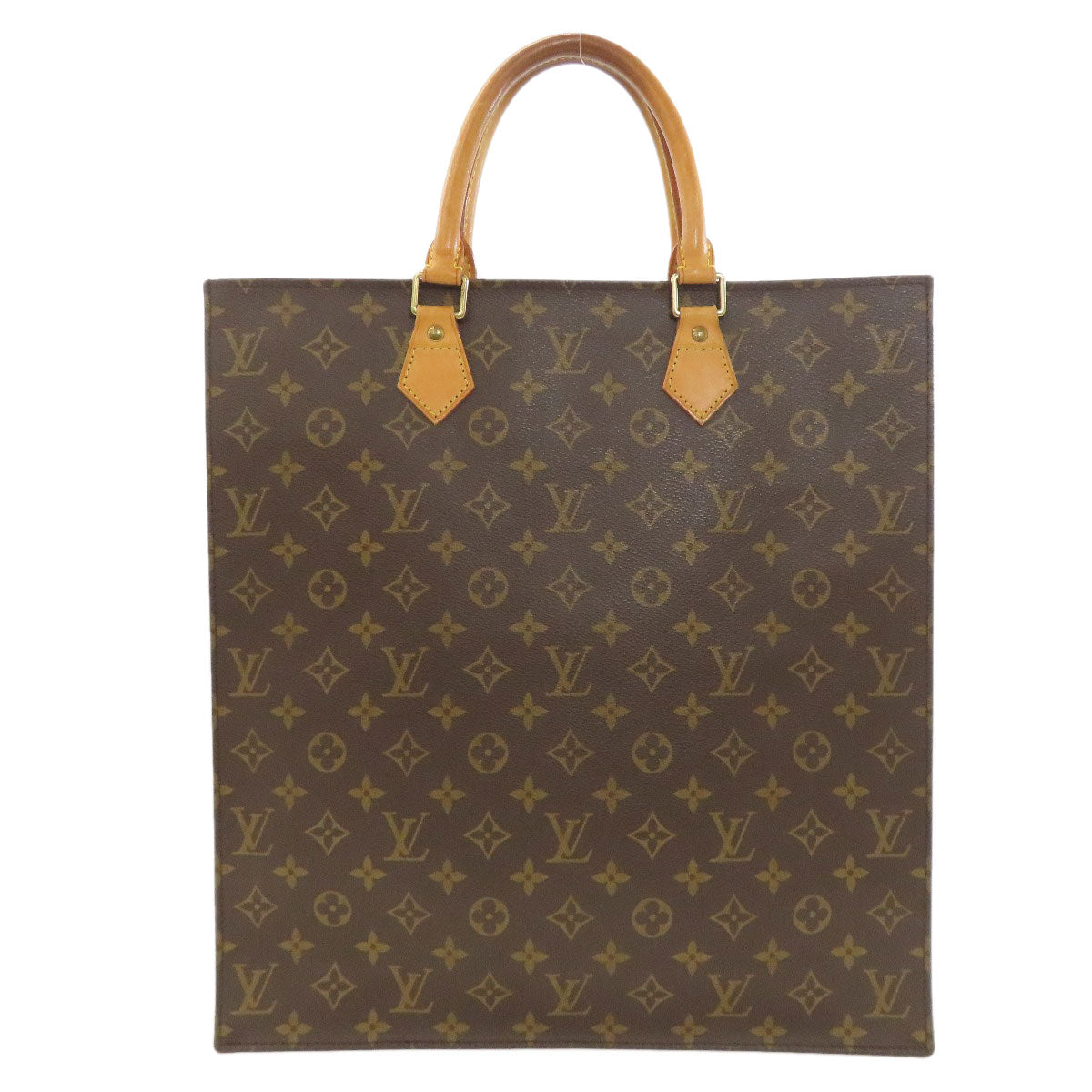 LOUIS VUITTON ルイヴィトン M51140 サックプラ ハンドバッグ モノグラムキャンバス レディース 中古
