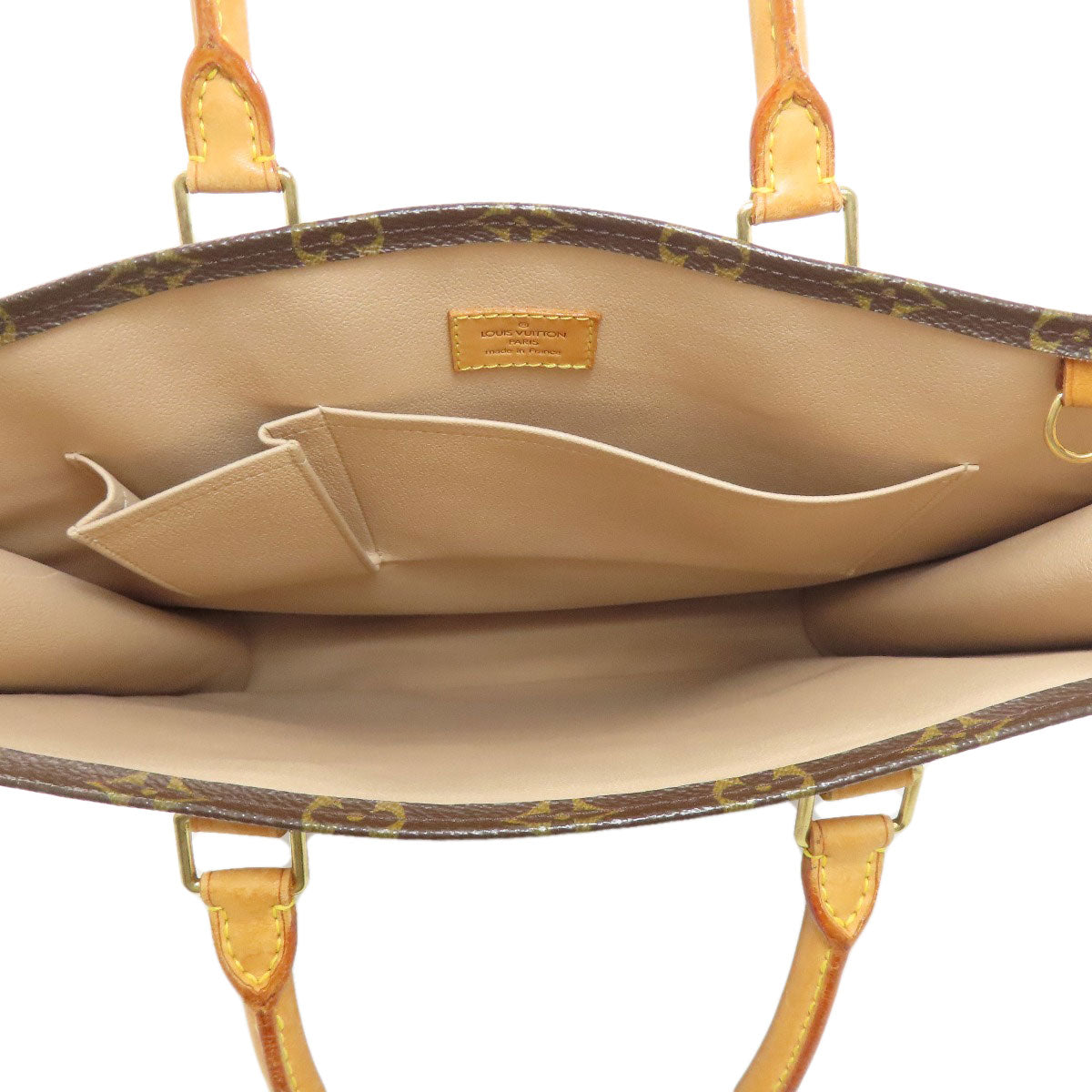 LOUIS VUITTON ルイヴィトン M51140 サックプラ ハンドバッグ モノグラムキャンバス レディース 中古