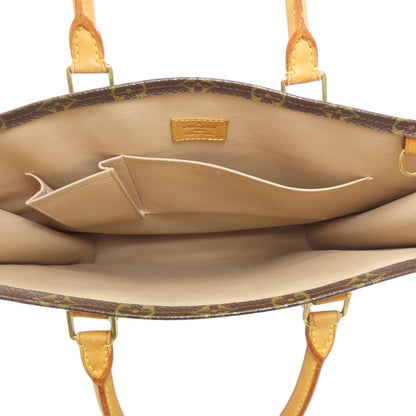 LOUIS VUITTON ルイヴィトン M51140 サックプラ ハンドバッグ モノグラムキャンバス レディース 中古