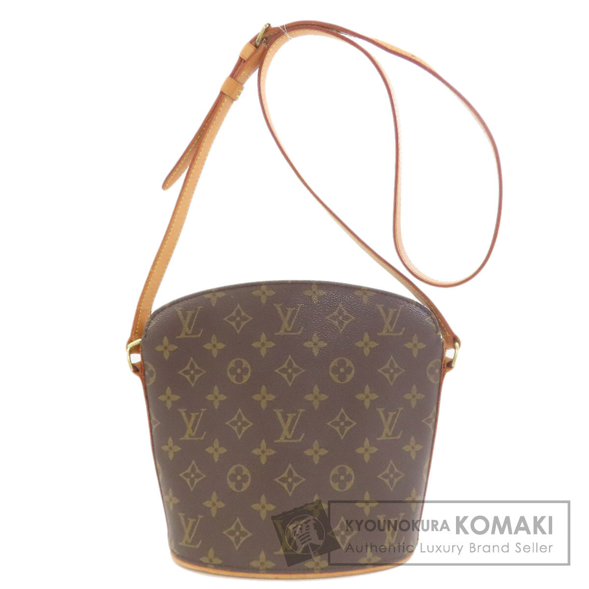 LOUIS VUITTON ルイヴィトン M51290 ドルーオ ショルダーバッグ モノグラムキャンバス レディース 中古