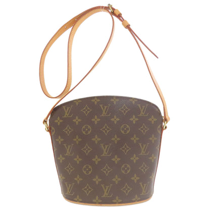 LOUIS VUITTON ルイヴィトン M51290 ドルーオ ショルダーバッグ モノグラムキャンバス レディース 中古