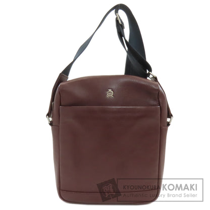 Dunhill ダンヒル ロゴ ショルダーバッグ レザー メンズ 中古