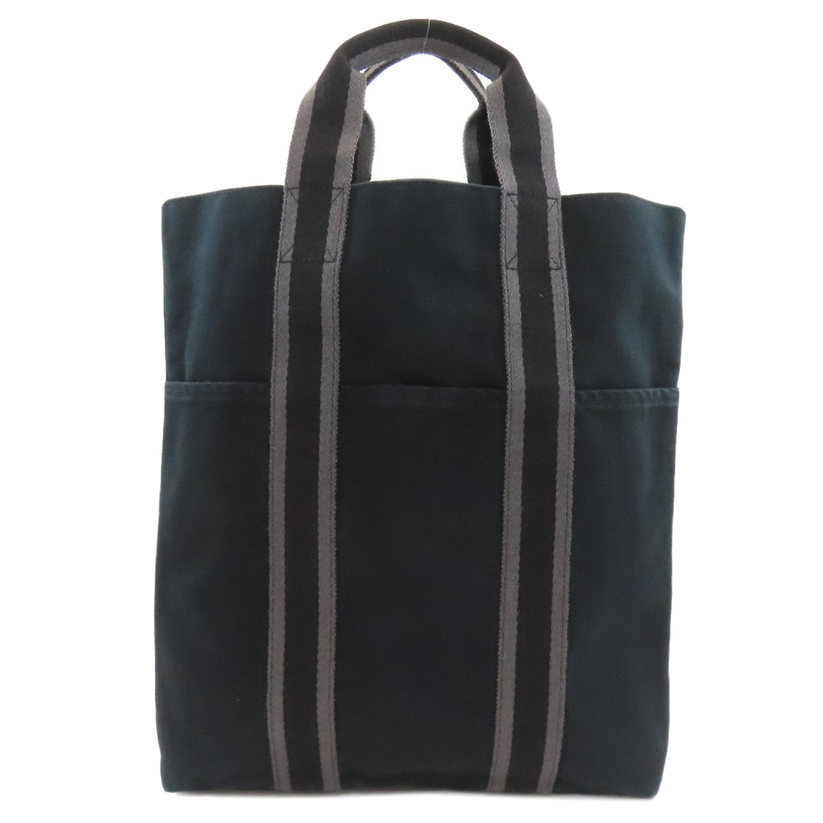 HERMES エルメス フールトゥカバス ハンドバッグ キャンバス レディース 中古