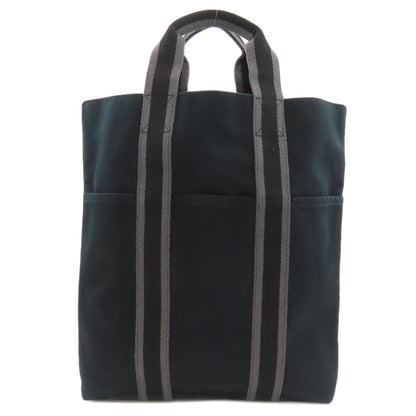 HERMES エルメス フールトゥカバス ハンドバッグ キャンバス レディース 中古