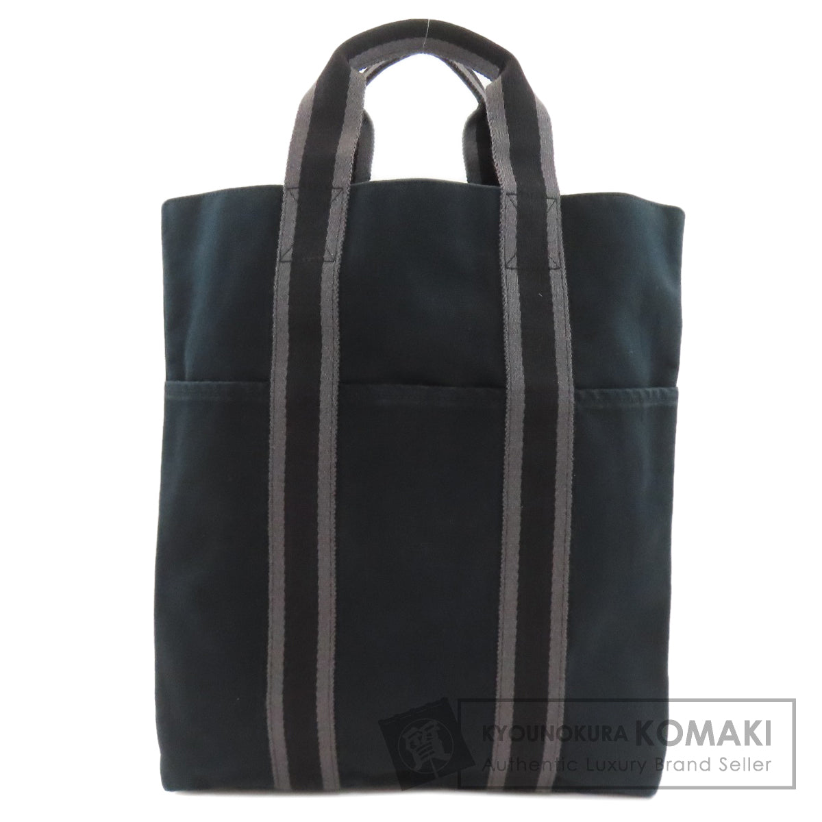 HERMES エルメス フールトゥカバス ハンドバッグ キャンバス レディース 中古