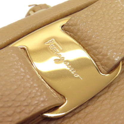 Salvatore Ferragamo サルヴァトーレフェラガモ ヴァラリボン ショルダーバッグ レザー レディース 中古