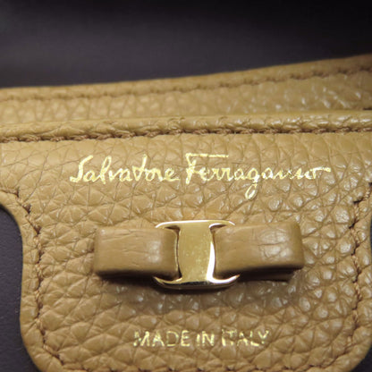 Salvatore Ferragamo サルヴァトーレフェラガモ ヴァラリボン ショルダーバッグ レザー レディース 中古