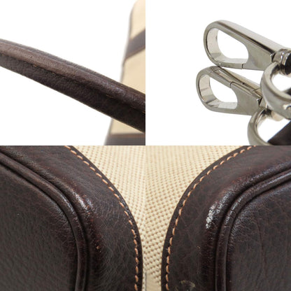HERMES エルメス ガーデンパーティTPM マロン シルバー金具 トートバッグ トワルアッシュ レディース 中古