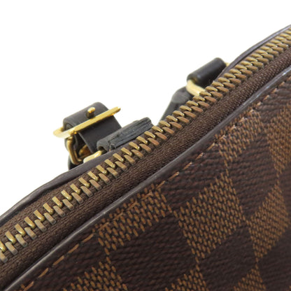 LOUIS VUITTON ルイヴィトン N45283 オデオンMM ハンドバッグ ダミエキャンバス レディース 中古
