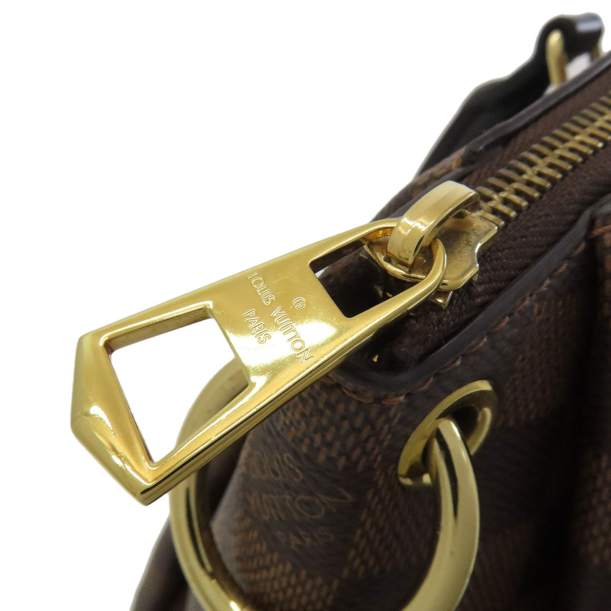LOUIS VUITTON ルイヴィトン N45283 オデオンMM ハンドバッグ ダミエキャンバス レディース 中古