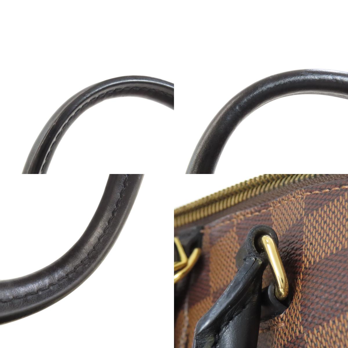 LOUIS VUITTON ルイヴィトン N45283 オデオンMM ハンドバッグ ダミエキャンバス レディース 中古