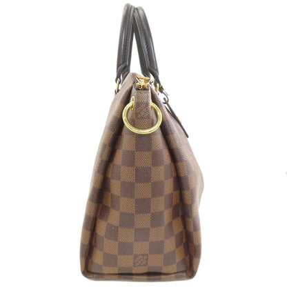 LOUIS VUITTON ルイヴィトン N45283 オデオンMM ハンドバッグ ダミエキャンバス レディース 中古