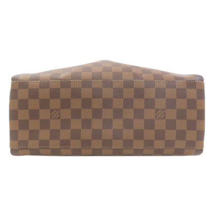 LOUIS VUITTON ルイヴィトン N45283 オデオンMM ハンドバッグ ダミエキャンバス レディース 中古