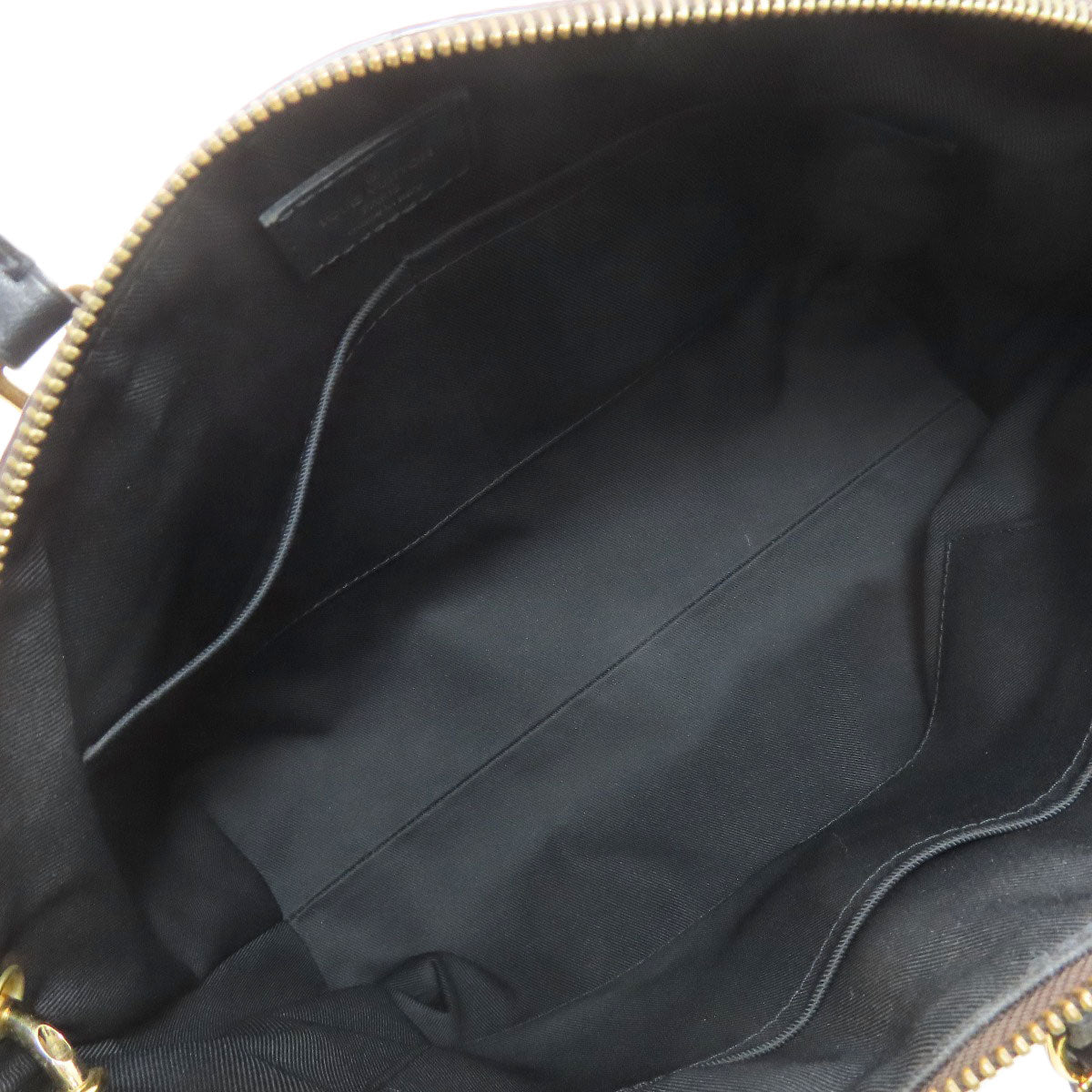 LOUIS VUITTON ルイヴィトン N45283 オデオンMM ハンドバッグ ダミエキャンバス レディース 中古
