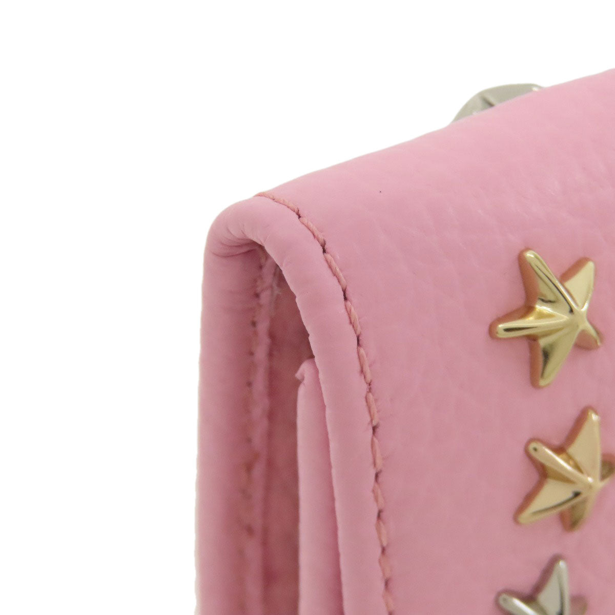 Jimmy Choo ジミーチュウ スターモチーフ キーケース レザー レディース 中古