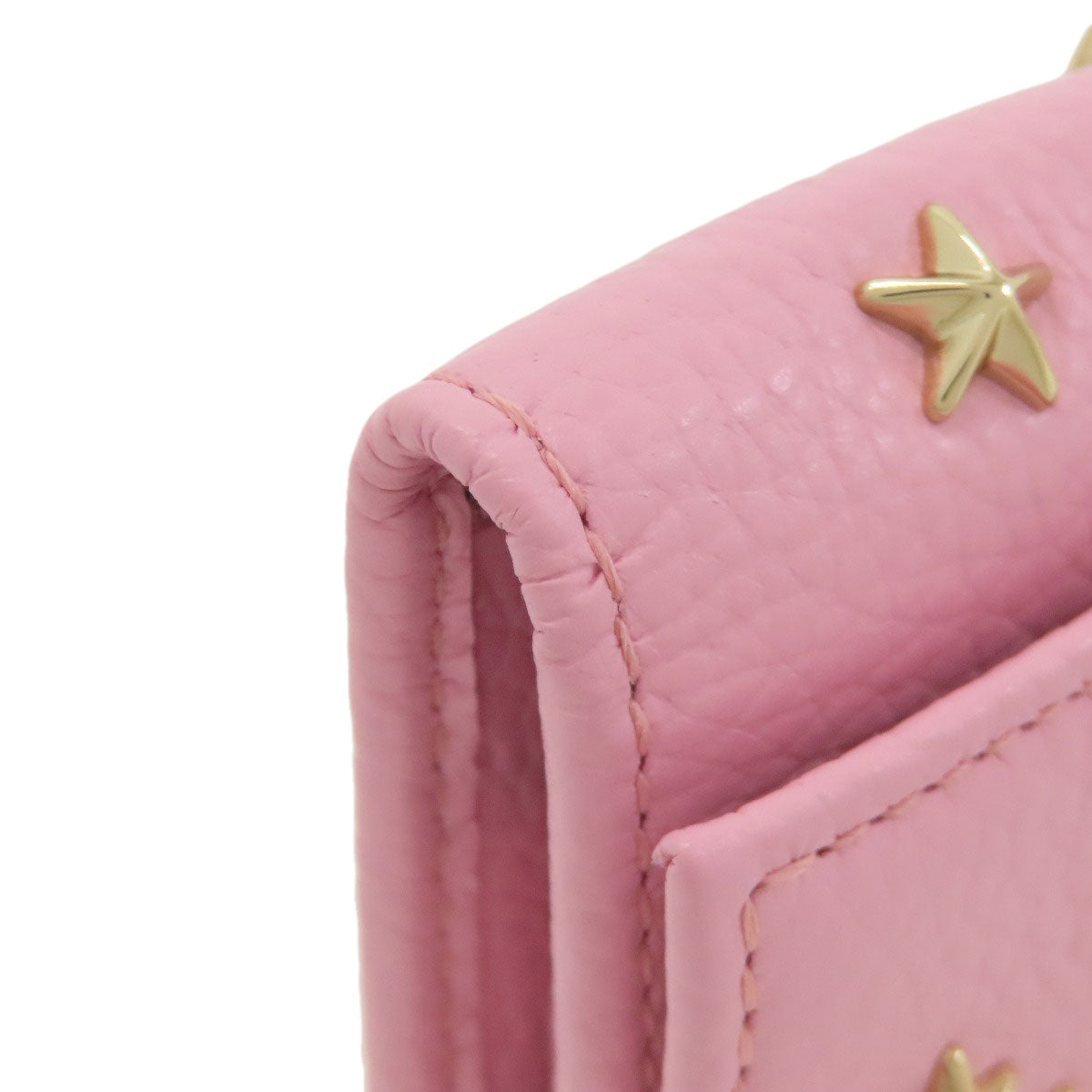Jimmy Choo ジミーチュウ スターモチーフ キーケース レザー レディース 中古