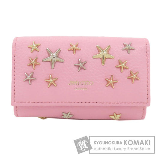Jimmy Choo ジミーチュウ スターモチーフ キーケース レザー レディース 中古